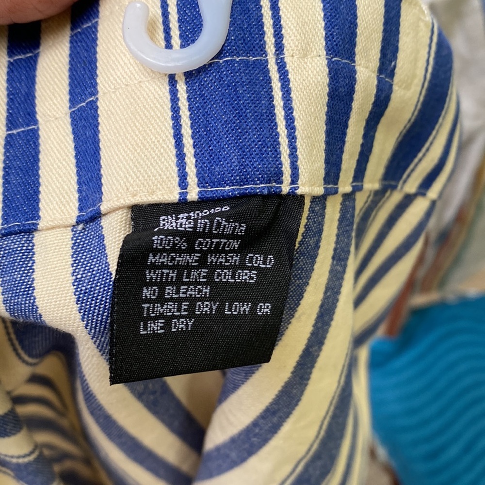 2 Striped Aprons cotton 27w x 36t - Picture 8 of 8